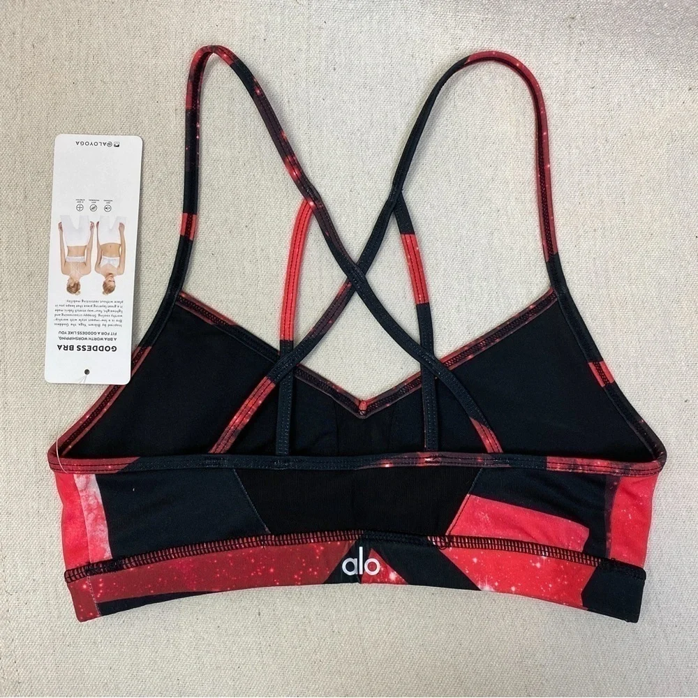 NEW! ALO Yoga 'Goddess Bra' in volcano 🌋 space